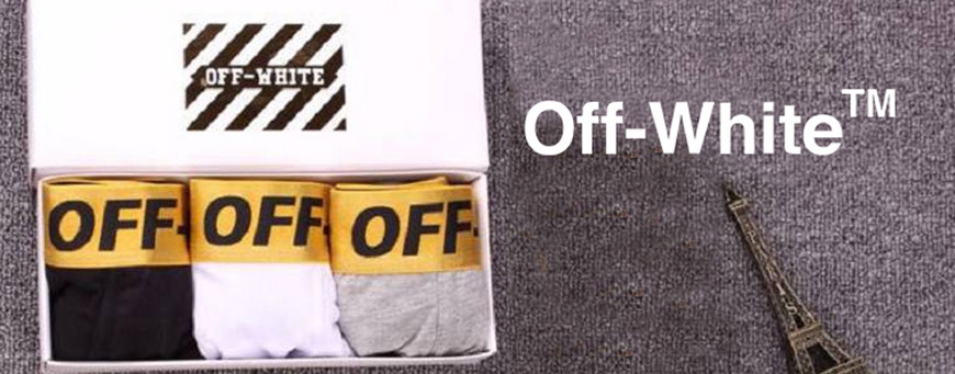 Calzoncillos Off-White Banner